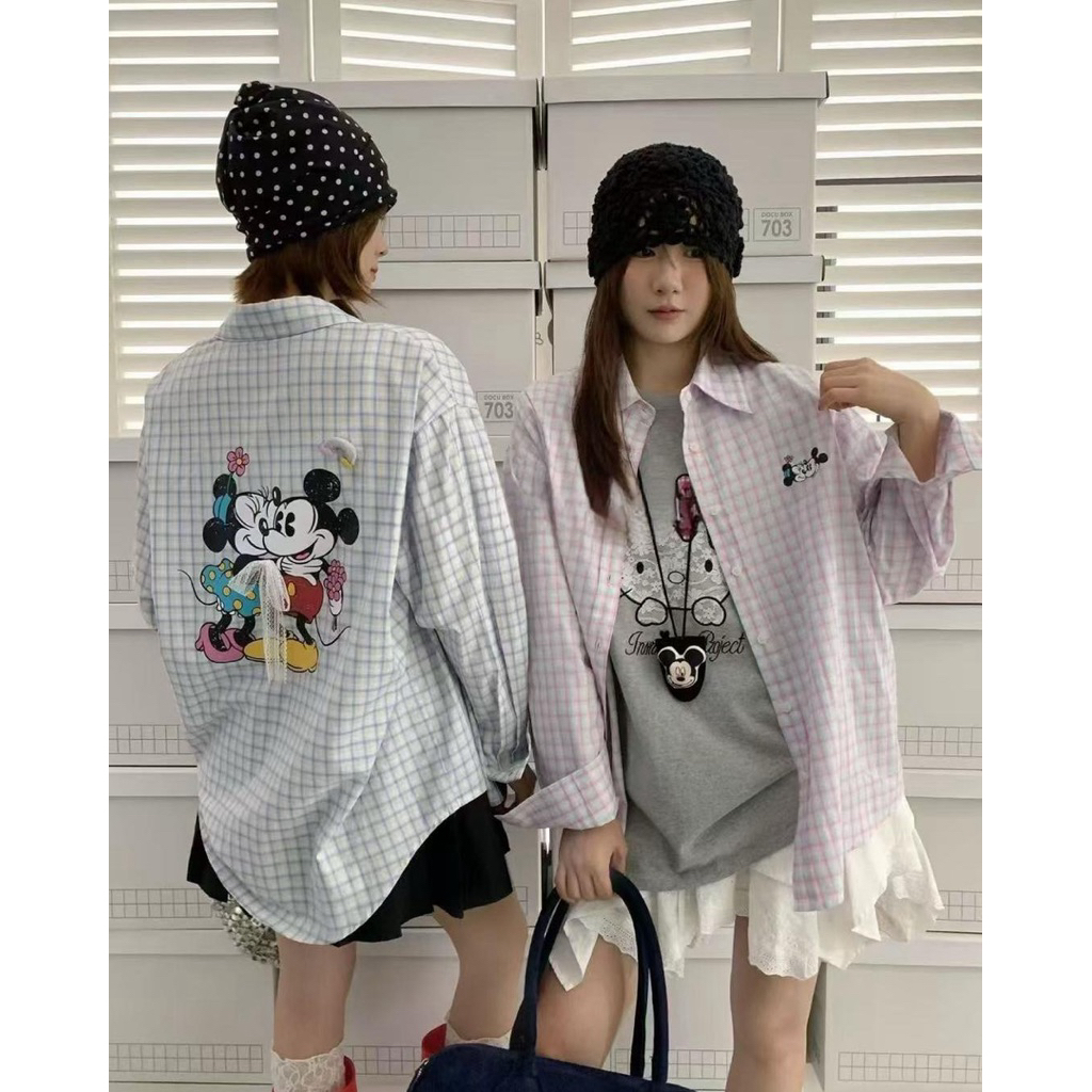 Xteen -  Áo sơ mi mickey 8805