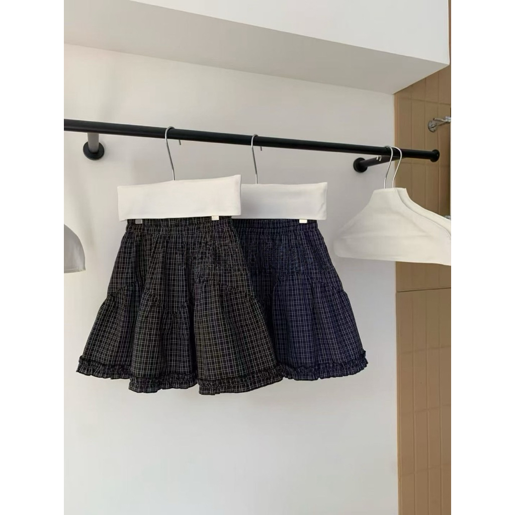 Xteen - Chân váy caro 7851