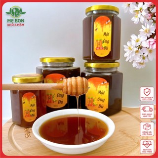 Mật ong dú nguyên chất Không pha đường,Ong lấy mật 100% từ hoa tự nhiên tăng đề kháng | Khô & mắm mẹ Bon