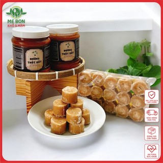 Đường thốt nốt viên nguyên chất ngọt mát tự nhiên, tốt cho sức khỏe | Khô & mắm mẹ Bon