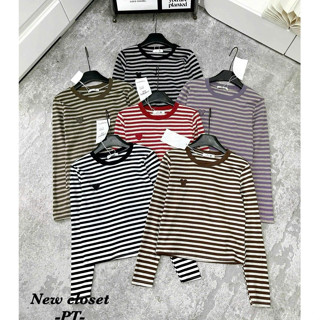 Áo thun nữ Dài tay dáng ôm, Áo baby tee vải cotton co giãn mềm mát ACT007Her Trends