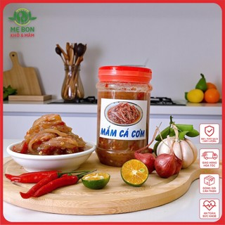mắm cá cơm Châu Đốc truyền thống Đậm, đà hương vị quê LỌ 500G | Khô & mắm mẹ Bon