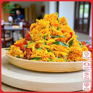 Khô gà lá chanh đặc sản, tươi ngon, đậm đà, hấp dẫn | Khô & mắm mẹ Bon