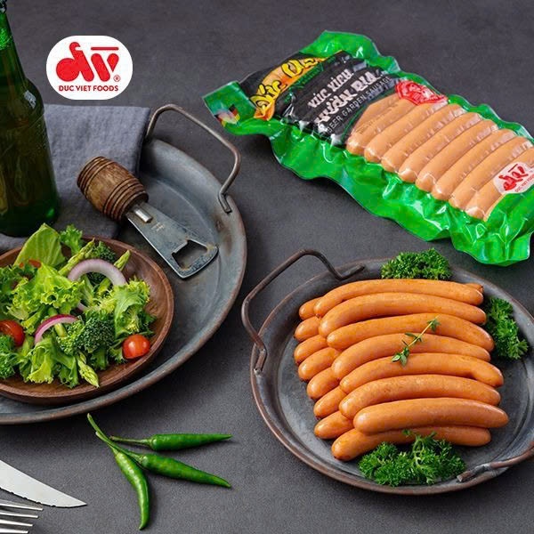 Xúc xích Vườn Bia Đức Việt túi 450gr [Hà Nội giao hỏa tốc] - Ảnh 2