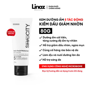 Kem dưỡng ẩm cho nam đa năng kiểm soát dầu nhờn 5 in 1 Men Stay Simplicity Facial Moisturizer 80g