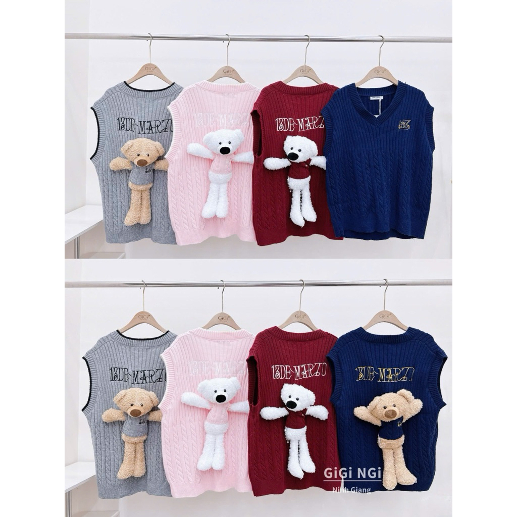 ÁO GILE 13DE GẤU [HÀNG SẴN]