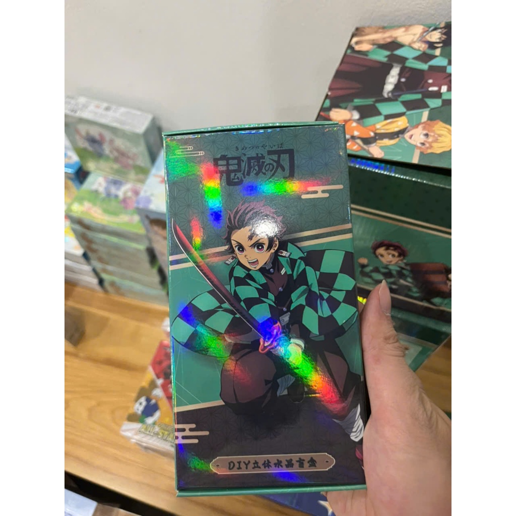 Tranh 3D Anime, Game, Tranh 3D Blindbox Kimetsu No Yaiba, Genshin, Đồ Trang Trí Anime Đẹp