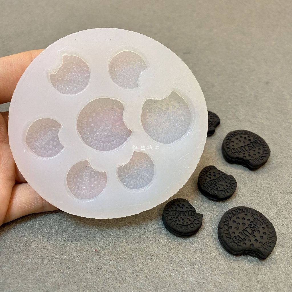 Khuôn silicon bánh quy khuôn dùng cho đất sét. Fondant,resin