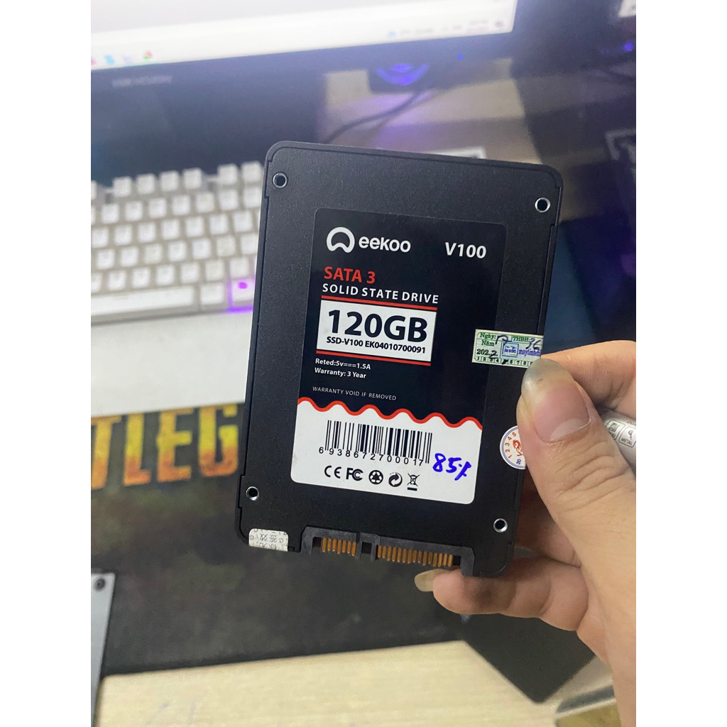 Ổ CỨNG SSD EEKOO 128GB CHÍNH HÃNG - Sức Khoẻ 85%