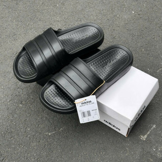   CHÍNH HÃNG  DÉP ADIDAS ADILETTE FLOW ĐEN FULL * DÉP ADIDAS CHÍNH HÃNG F35550 FULL BỌC TAG 