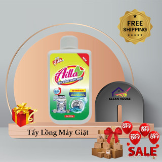 Bột tẩy lồng Ailla - vệ sinh máy giặt loại bỏ cặn bẩn khử khuẩn và mùi hôi trong máy giặt