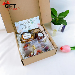Set Quà Tặng Trà Hoa Thảo Mộc NATURAL GIFT Xinh Xắn - Quà 20/10 Cho Cô Giáo, Mẹ, Bạn Nữ