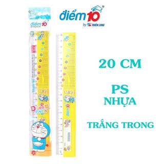 Thước Kẻ 20Cm Sr011 Doraemon Điểm 10