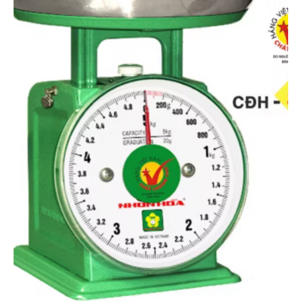 Cân 2 và cân 5kg chính hãng nhơn hoà