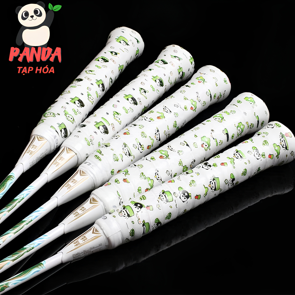 Quấn cán hoạt hình vợt Pickleball Cầu lông Tennis-Siêu bám chắc, thấm hút, êm tay,Chính hãng Guangyu