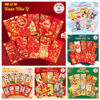  Combo 100 Bao Lì Xì Tết Truyền Thống 2026 Tết Bính Ngọ 