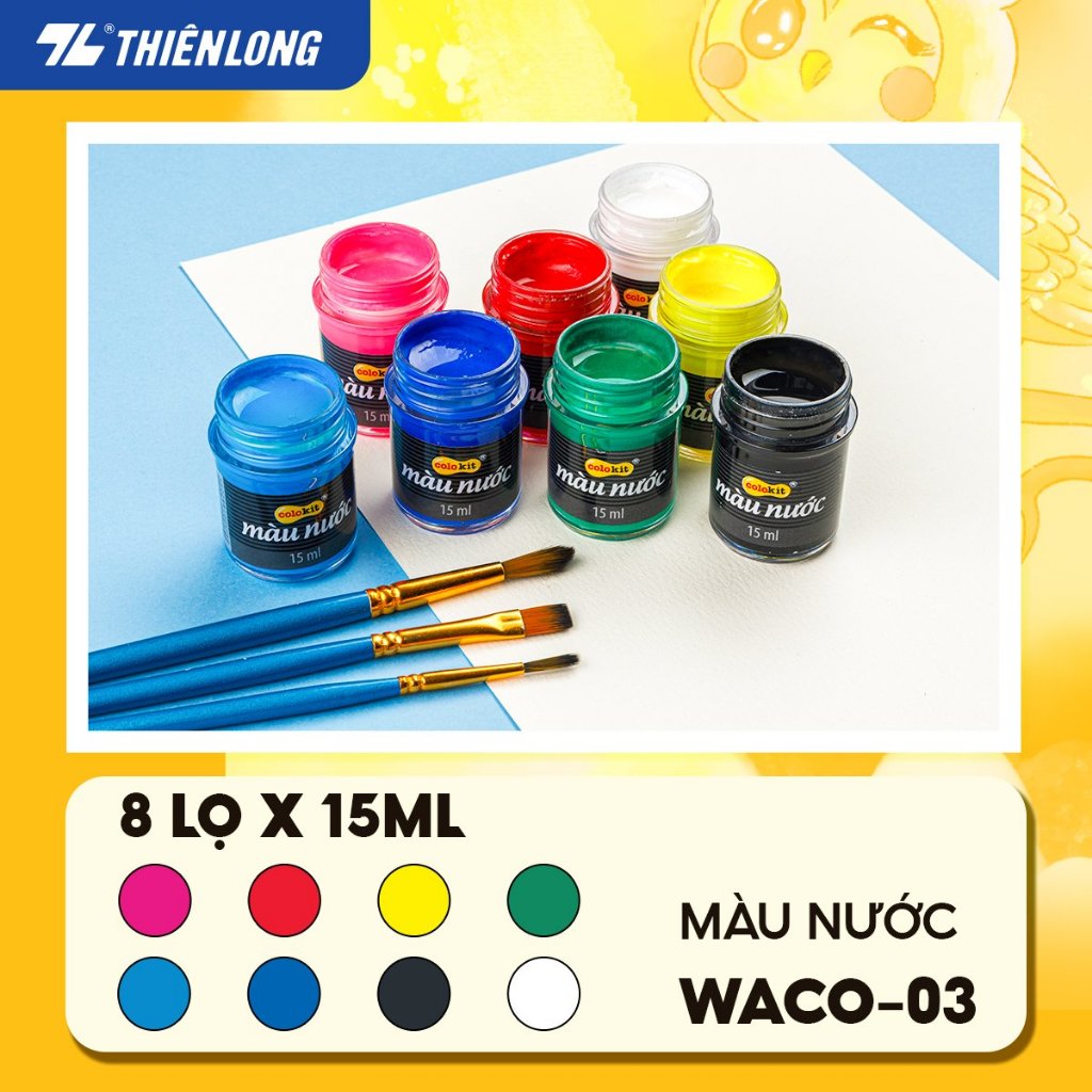 Màu Nước Colokit WACO 03 (8 Màu)