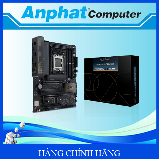 Bo mạch chủ Main ASUS PROART B650-CREATOR Socket AMD AM5 - Hàng Chính Hãng
