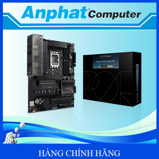 Bo Mạch Chủ Main ASUS PROART B760-CREATOR Socket LGA1700 - Hàng Chính Hãng