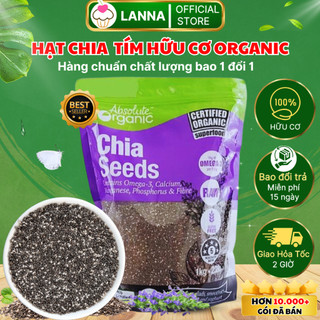 Hạt chia absolute organic 1kg sạch đều đẹp đen detox ăn kiêng giảm cân đẹp da