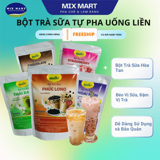 Bột Trà Sữa Hòa Tan Minasy Không Cần Ủ Trà Vẫn Đậm Vị Trà