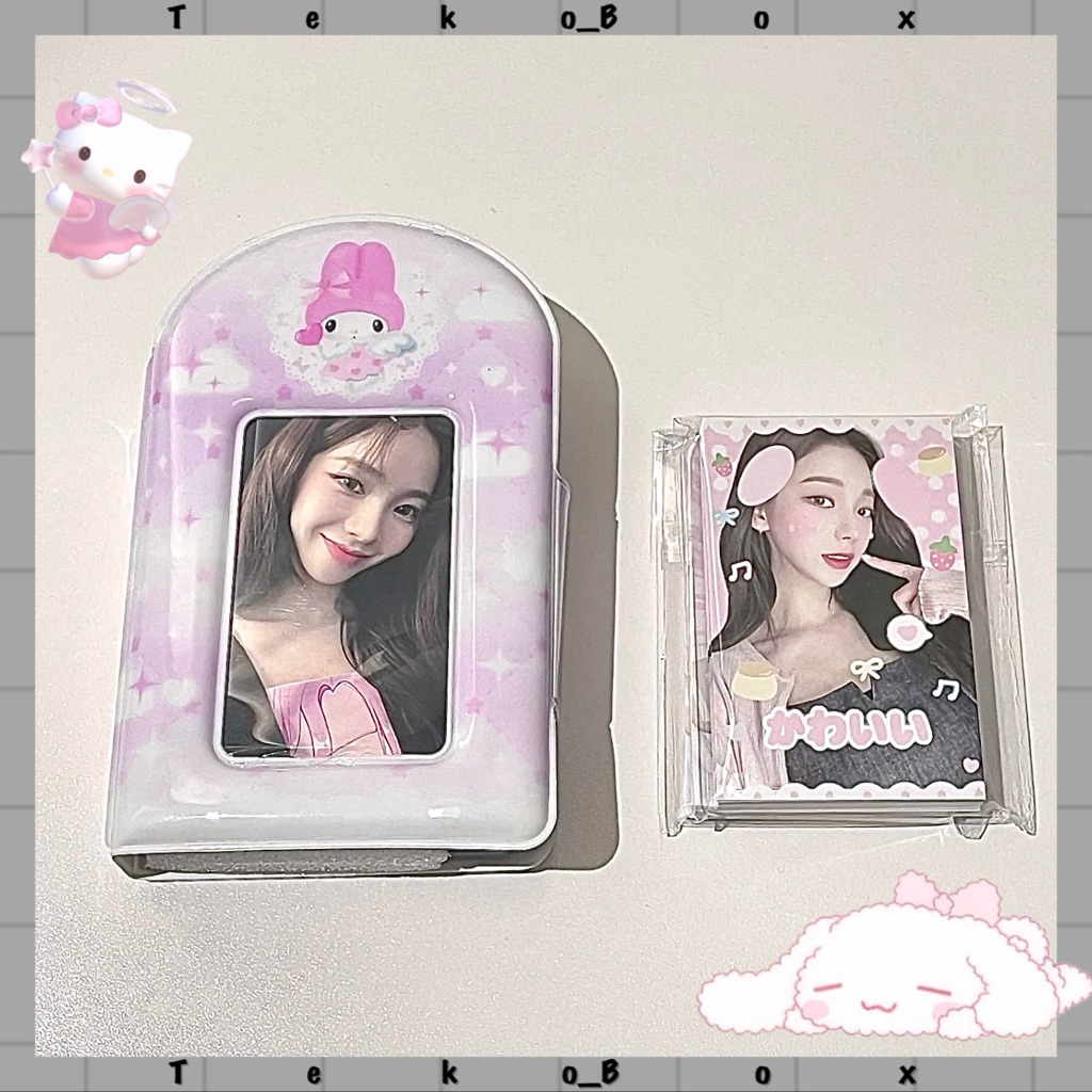 Collect Book hàn 1 ô Album ảnh mini lưu trữ card phong cách Hàn Quốc teko box