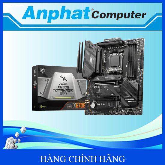 Bo Mạch Chủ Main MSI MAG X670 TOMAHAWK WIFI Socket LGA1718 - Hàng Chính Hãng