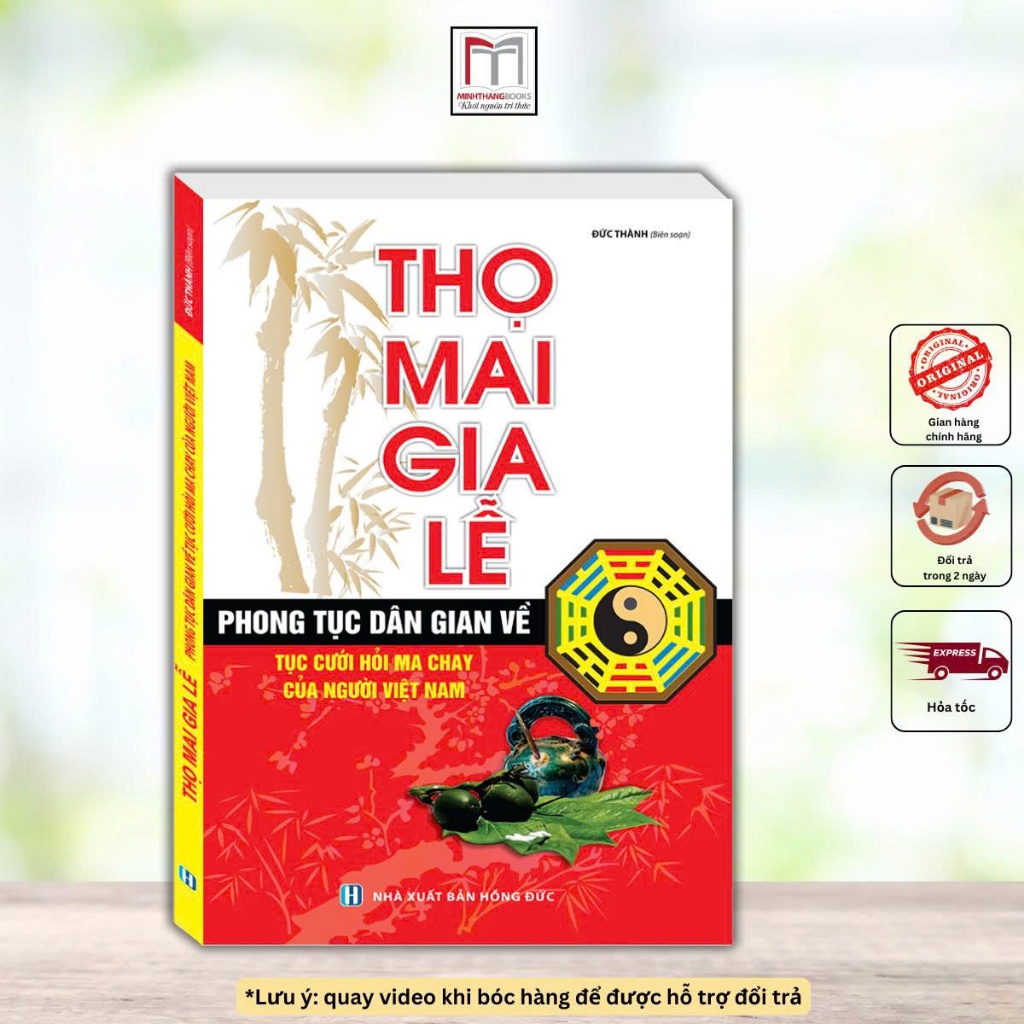 Sách - Thọ mai gia lễ (phong tục dân gian về tục cưới hỏi, ma chay) - tái bản