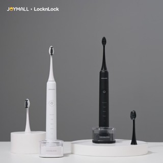 Bàn Chải Điện LocknLock ENR346, Hàng Chính Hãng, Sạc Không Dây, Chống Nước, Kèm 2 Đầu Chải - JoyMall