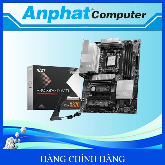 Bo Mạch Chủ Main MSI PRO X870-P WIFI Socket LGA1718 - Hàng Chính Hãng