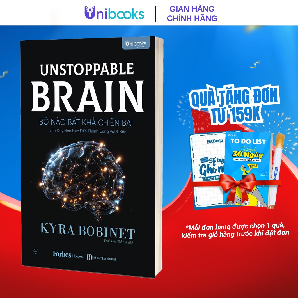 Sách - Unstoppable Brain: Bộ Não Bất Khả Chiến Bại - Unibooks