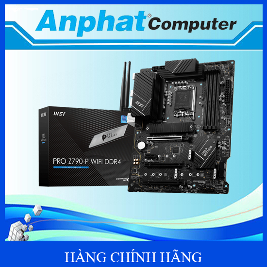 Bo Mạch Chủ Main MSI PRO Z790-P WIFI DDR4 Socket LGA1700 - Hàng Chính Hãng