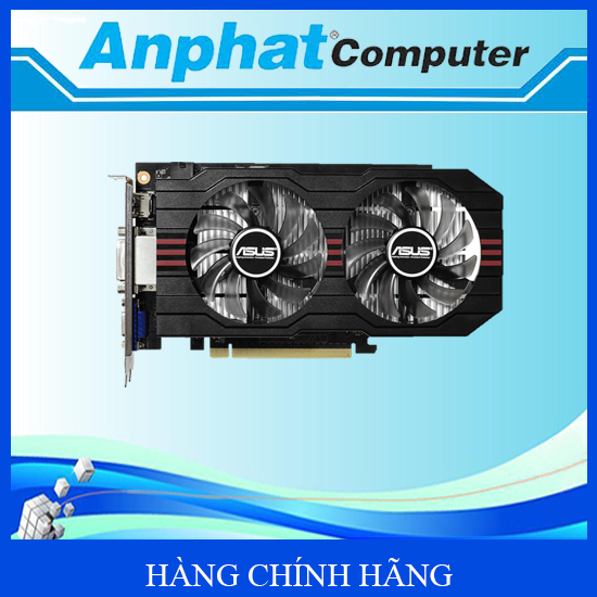 Card Màn Hình VGA ASUS GTX 750Ti-OC 2GB D5 2 FAN Hàng Công ty (Fullbox) – Bảo hành 36 tháng
