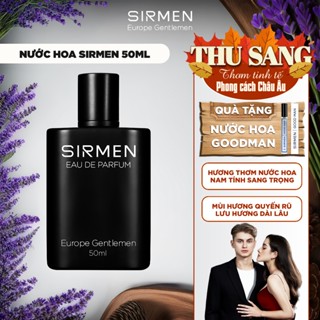 [Chai 50ml cao cấp] Nước hoa nam SIRMEN Signature Eau de Parfum Châu Âu Europe Gentlemen hương thơm lịch lãm sang trọng