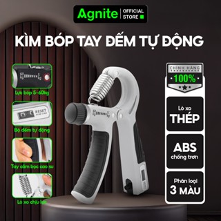 [GIÁ SỐC] Kìm bóp tập cơ tay chính hãng Agnite, tăng lưu thông máu, gym tiện lợi, nhiều mức lực, có đếm số - ER021