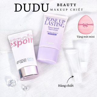  Kem Chống Nắng Nâng Tông Espoir hồng tím Water Splash Cica Tone Up Sun Cream SPF50+ PA++++ 60ml 