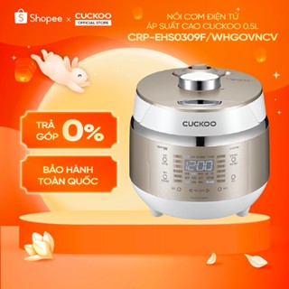 Nồi cơm điện tử áp suất cao Cuckoo CRP-EHS0309F/WHGOVNCV 0.5L chính hãng