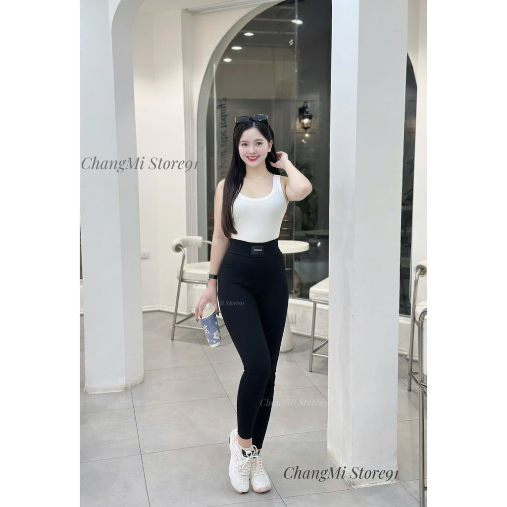 Quần Legging Nữ Cạp Cao Gen Bụng - Hàng Cao Cấp