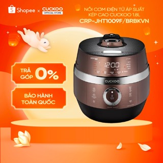 Nồi cơm điện tử áp suất kép cao Cuckoo 1.8L CRP-JHT1009F/BRBKVN chính hãng