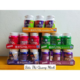  Lốc 6 Lọ Bé Kẹo Cao Su Gum Xylitol Lotte Không Đường 55,1g Hũ 