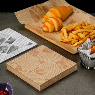 Giấy Thấm Dầu Thực Phẩm 1 Set 50 Tờ Giấy Thấm Hút Dầu Ăn, Dầu Mỡ Màu Nâu,Trắng nhiều kích thước