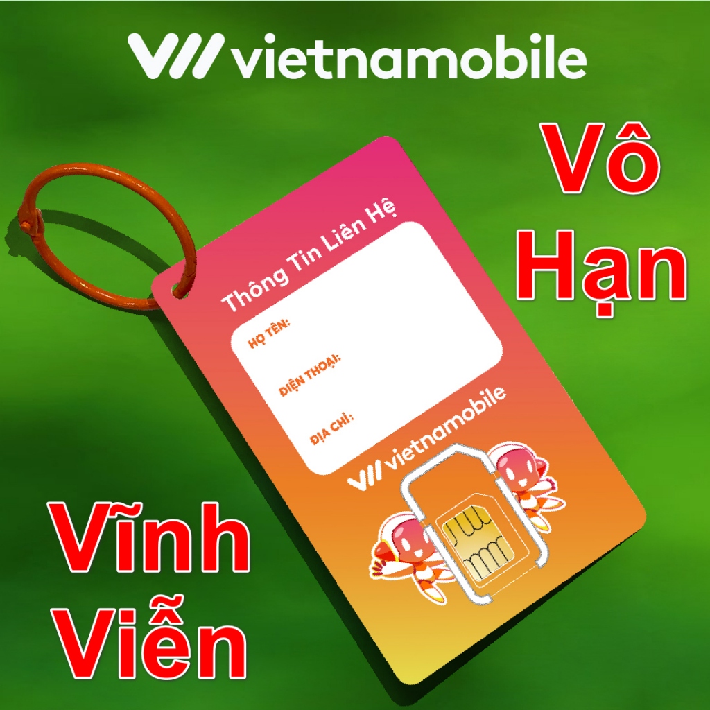 Sim Hạn Vĩnh Viễn Vietnamobile, Sim vô hạn nhận OTP, tạo tài khoản