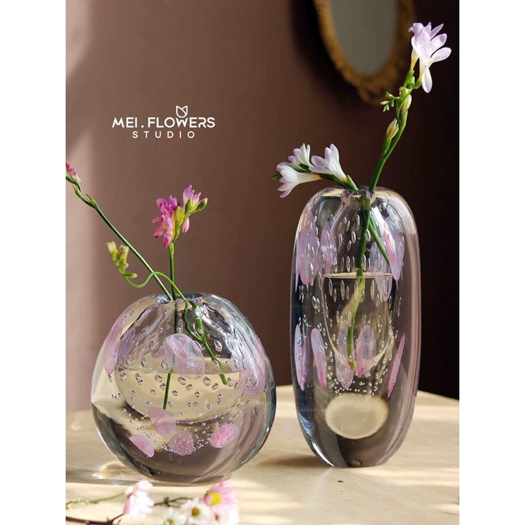 Bộ bình thủy tinh Hikari Vase Cao Cấp / Hikari Vase