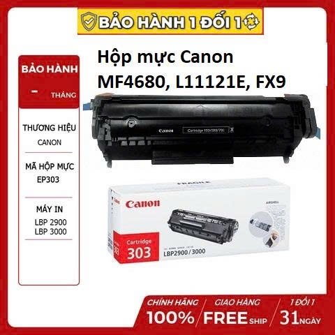 Hộp mực máy in in 12A (303) MF4680, L11121E, FX9 Q2612A [ Loại Tốt ] Nhập khẩu siêu nét
