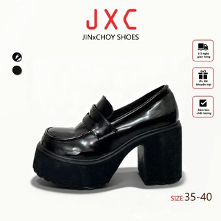  【Vận chuyển hàng Việt Nam Hàn Quốc Y2K phong cách gót cao Mary Jane chống trượt đế dày màu đen nhỏ giày da nữ SS24 
