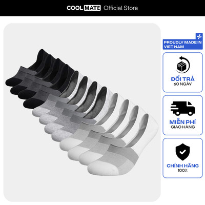 [MUA 2 GIẢM 5%]Pack Tất lười nam No show men socks - Coolmate
