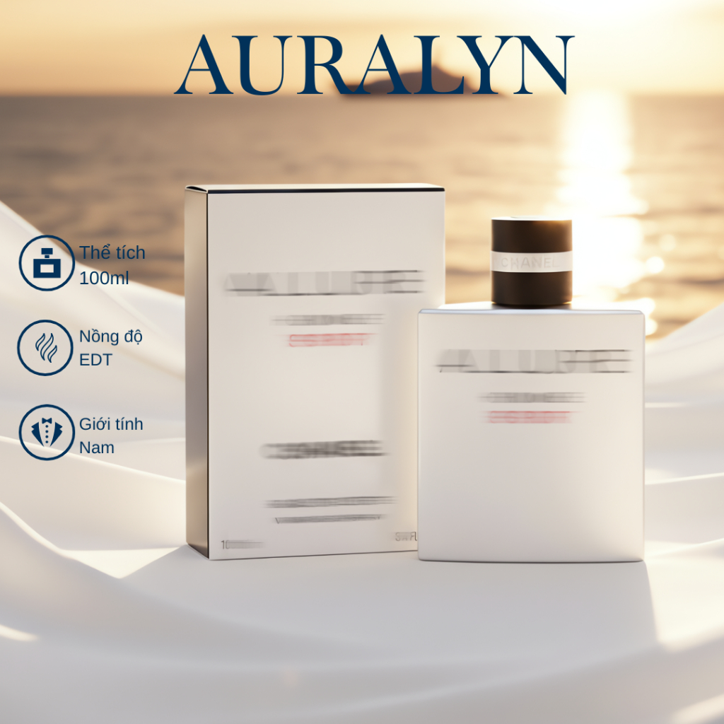 Nước hoa nam AURALYN dầu thơm A.L.L.U.R.E cao cấp 100ml đẳng cấp, sang trong hiện đại, lịch lãm riêng cho phái mạnh.