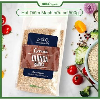  Hạt Quinoa  hạt diêm mạch  hữu cơ  Organic Quinoa  - Sottolestelle - 200g & 500g 