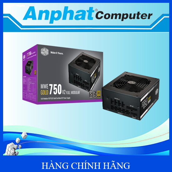 Nguồn máy tính Cooler Master MWE 750W BRONZE V2 230V - Hàng Chính Hãng