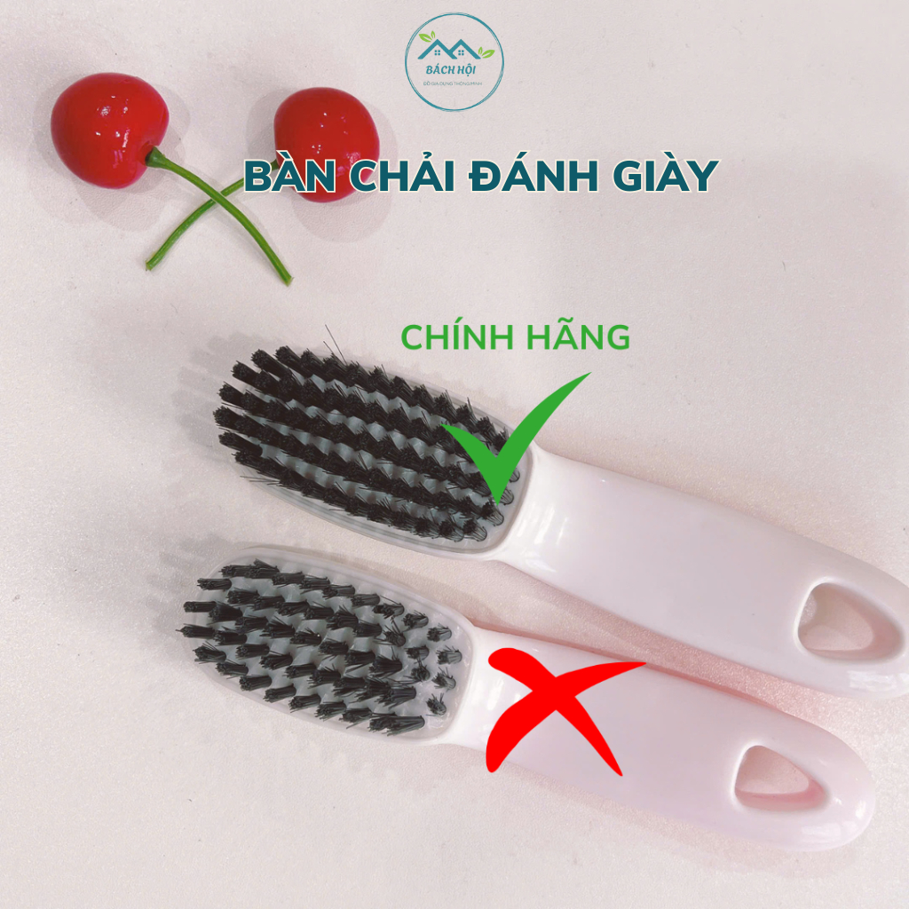 Bàn Chải Cọ Đa Năng Cầm Tay Lông Nhựa PP Mềm, Làm Sạch Giày Dép, Bếp, Bồn Rửa, Đồ Gia Đình Tiện Lợi